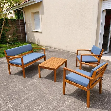 Apartment Maison 6 Pers Jardin Prive Clos, Proche Lac, Parking, Wifi, Confort, Au Calme, Ideal Famille, Chien Accepte, Prix Promo, Landes Nature Ocean A Proximite Biscarrosse
